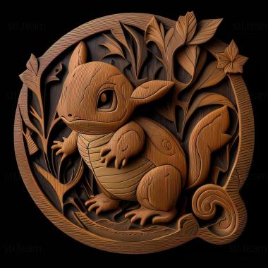 3D модель Порозумійтеся з Little Pokmon Coil у прерії (STL)